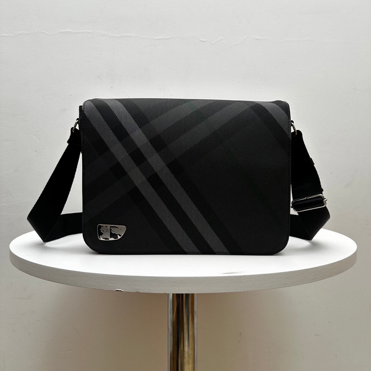 Sacoche Burberry Grid Messenger