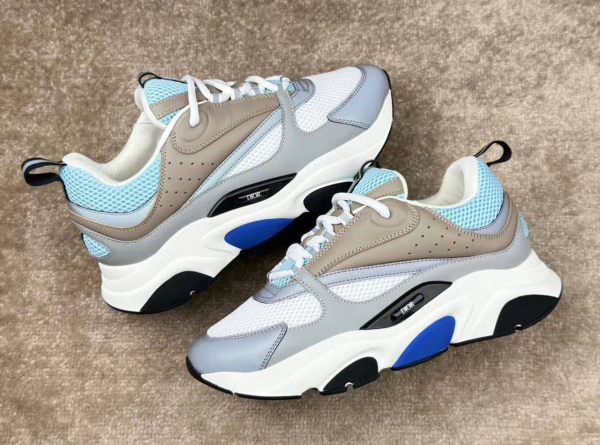 Chaussures B22 Bleu Ciel / Gris