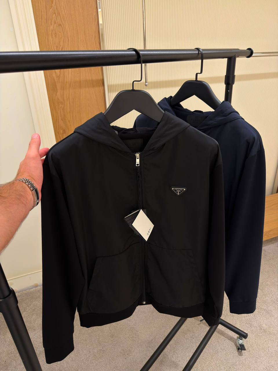 Veste prada réversible