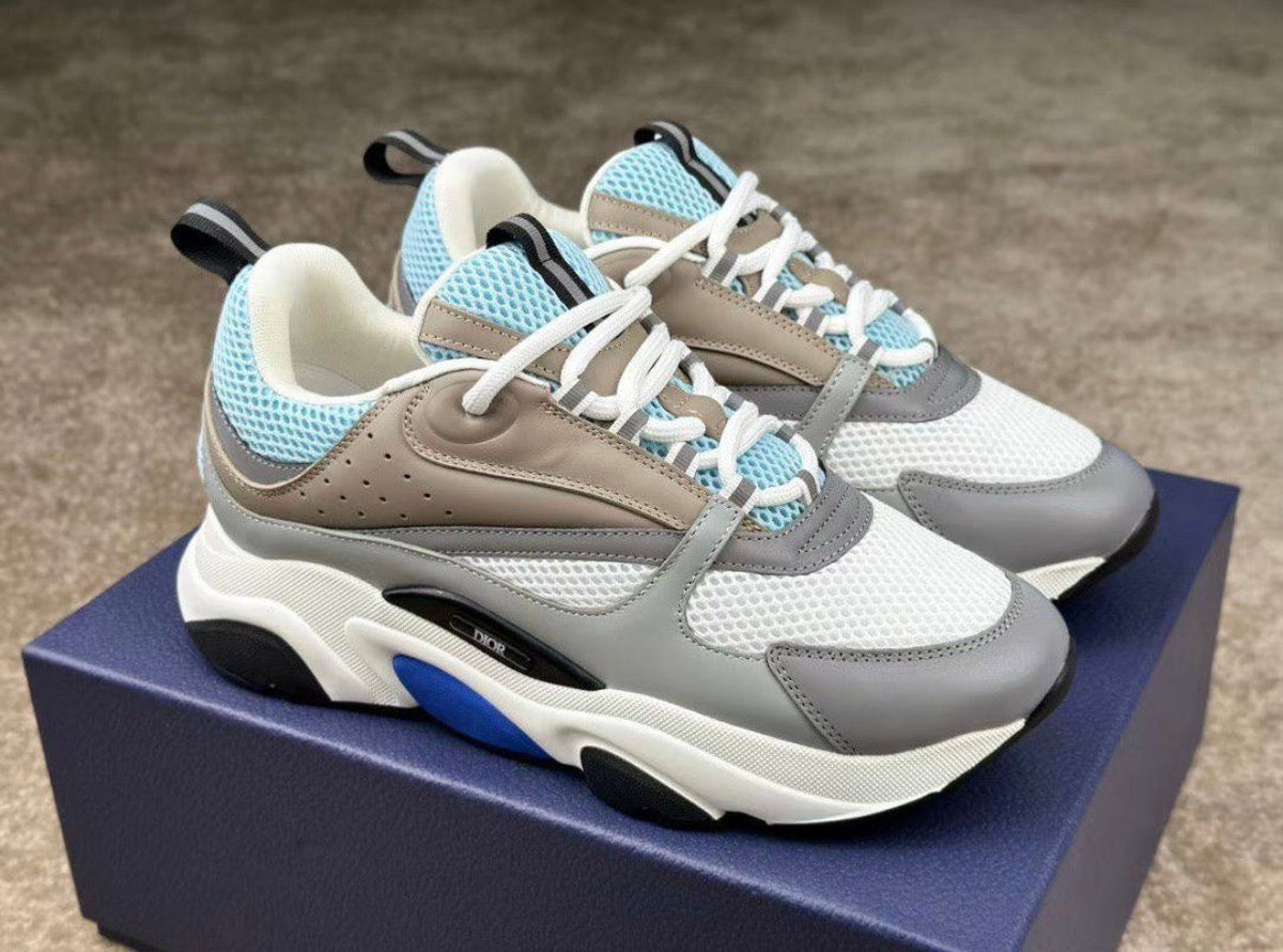Chaussures B22 Bleu Ciel / Gris