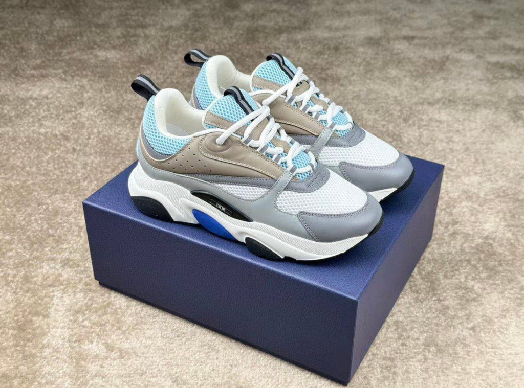Chaussures B22 Bleu Ciel / Gris
