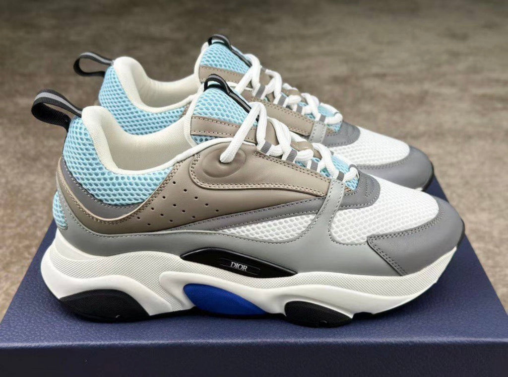 Chaussures B22 Bleu Ciel / Gris