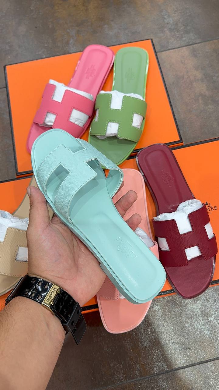 Claquettes hermès femme